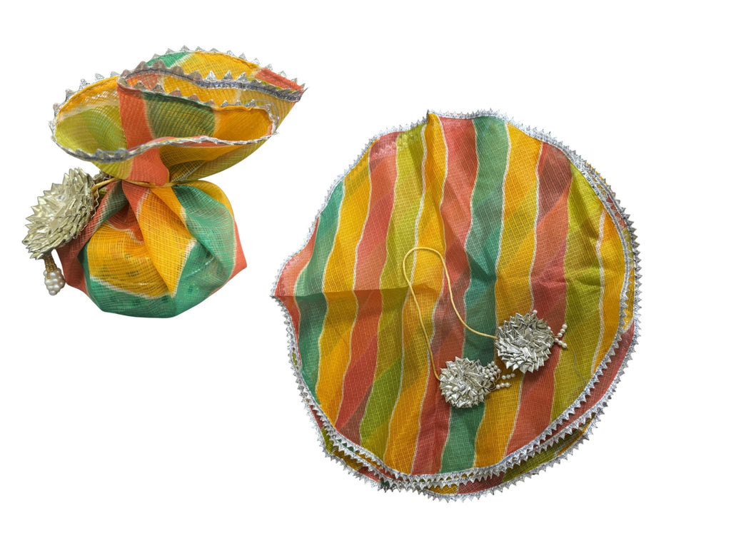 Lehariya Tissue Open Potli Traditional Gifts La Vie Bien Lehariya Tissue Open Potli