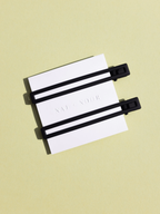 Leia Hair Clips - Black by NAT + NOOR