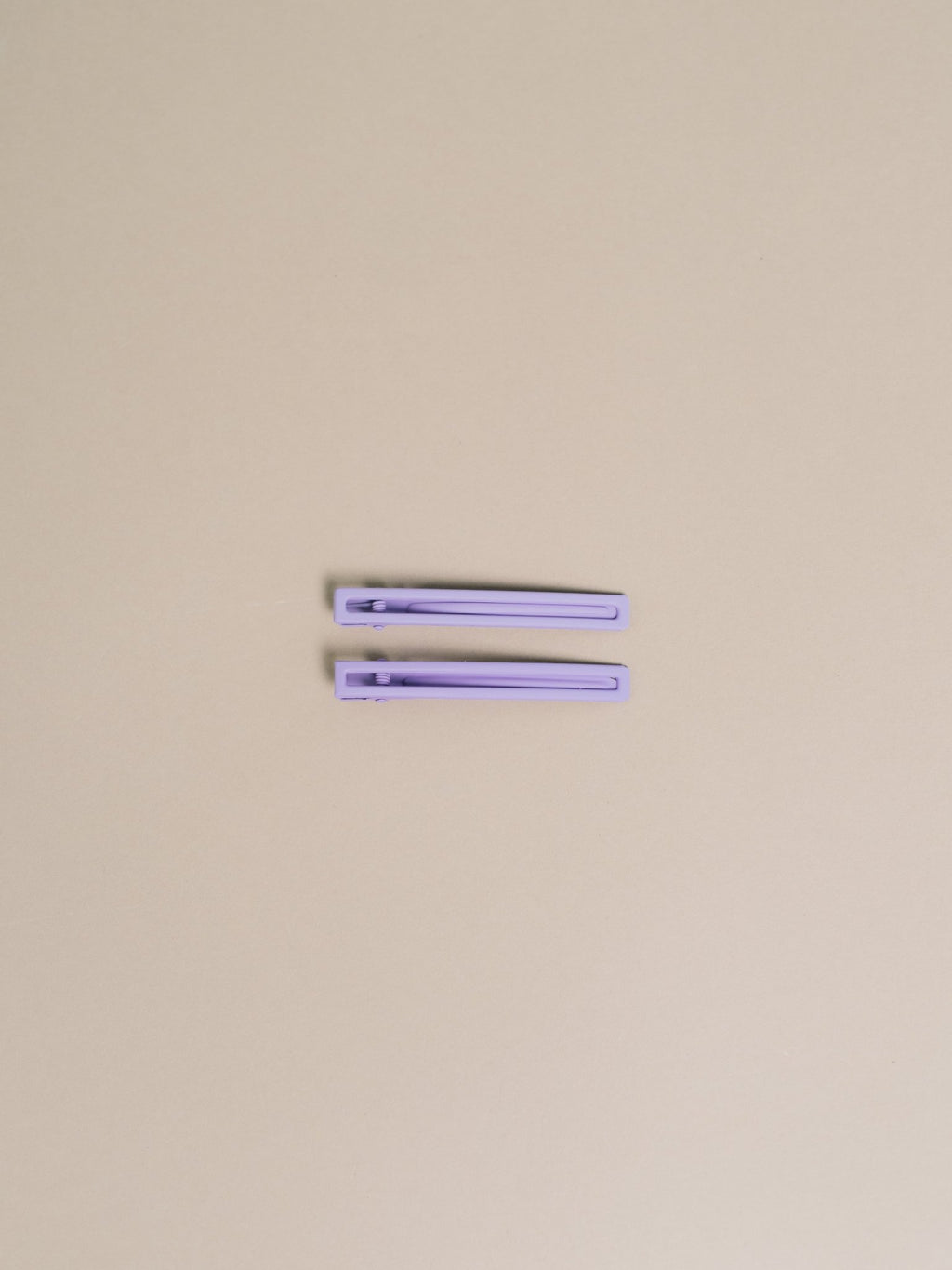 Leia Hair Clips - Lilac