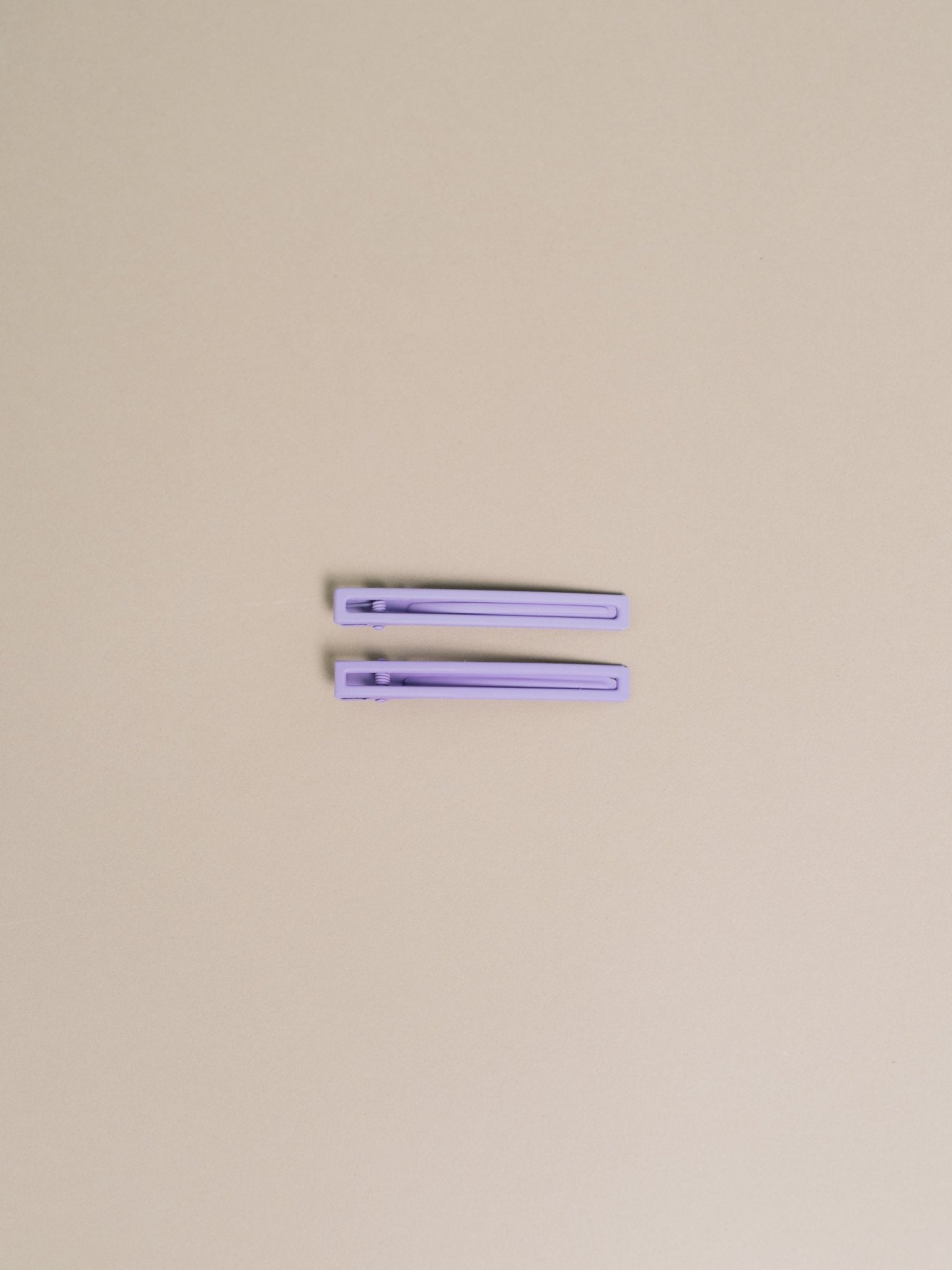 Leia Hair Clips - Lilac