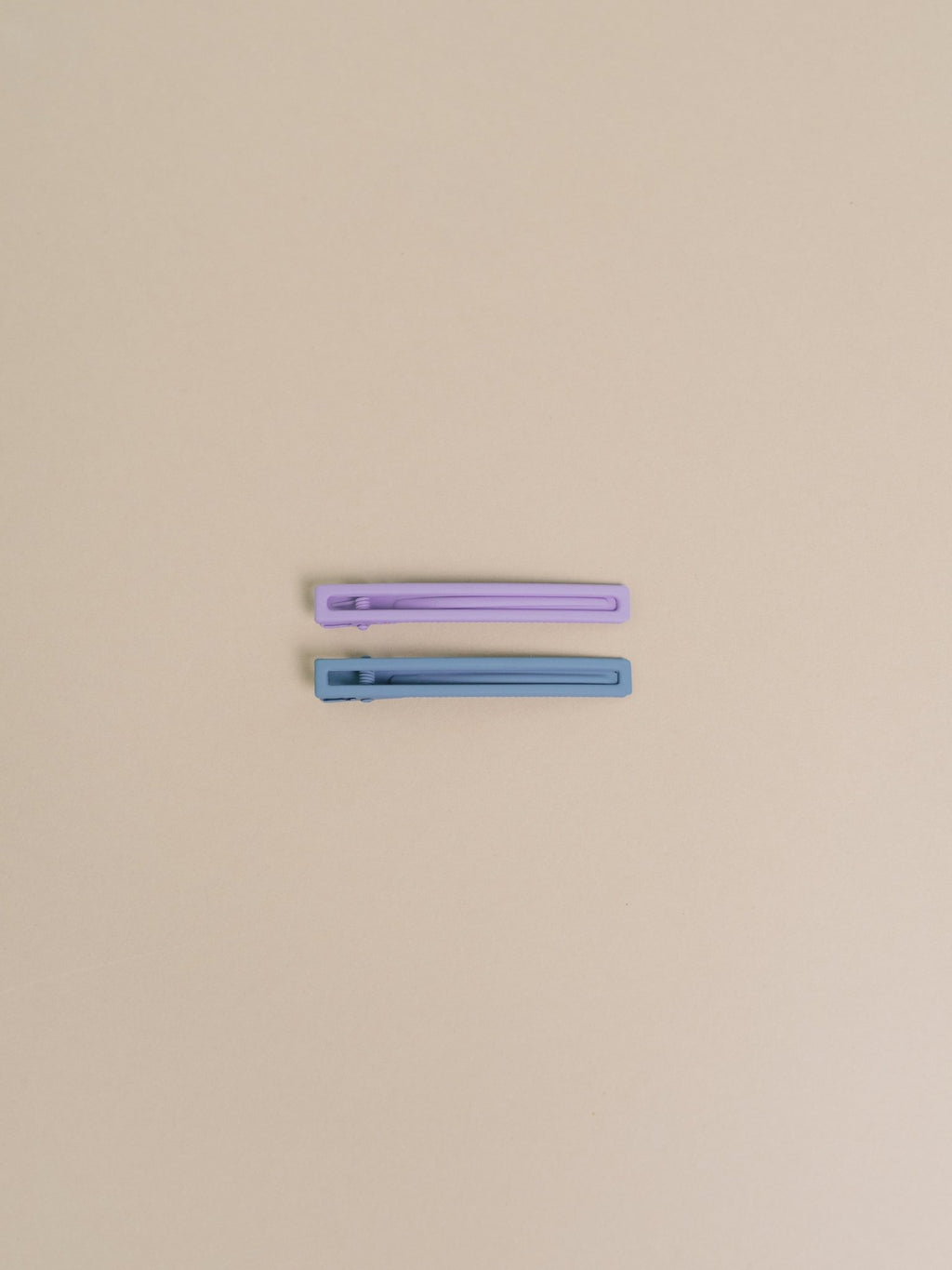 Leia Hair Clips - Lilac + Sky