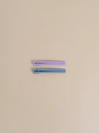 Leia Hair Clips - Lilac + Sky by NAT + NOOR