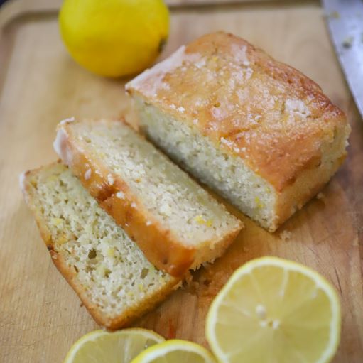 Lemon Glazed Zucchini Bread - Vegan Vegan La Vie Bien Lemon Glazed Zucchini Bread - Vegan