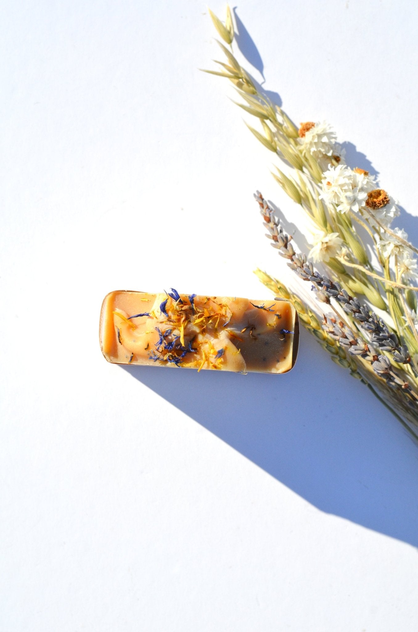 Lemon + Honey + Poppy Seed Handmade Tallow and Goat Milk Soap Bar Bar Soap La Vie Bien Lemon + Honey + Poppy Seed Handmade Tallow and Goat Milk Soap Bar