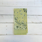 Lemon Muted Color Bandana | Boho Hair Scarf Headwrap by The Bullish Store