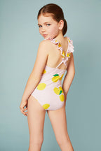 Lemon Ruffle Swimsuit Swimsuit La Vie Bien Lemon Ruffle Swimsuit