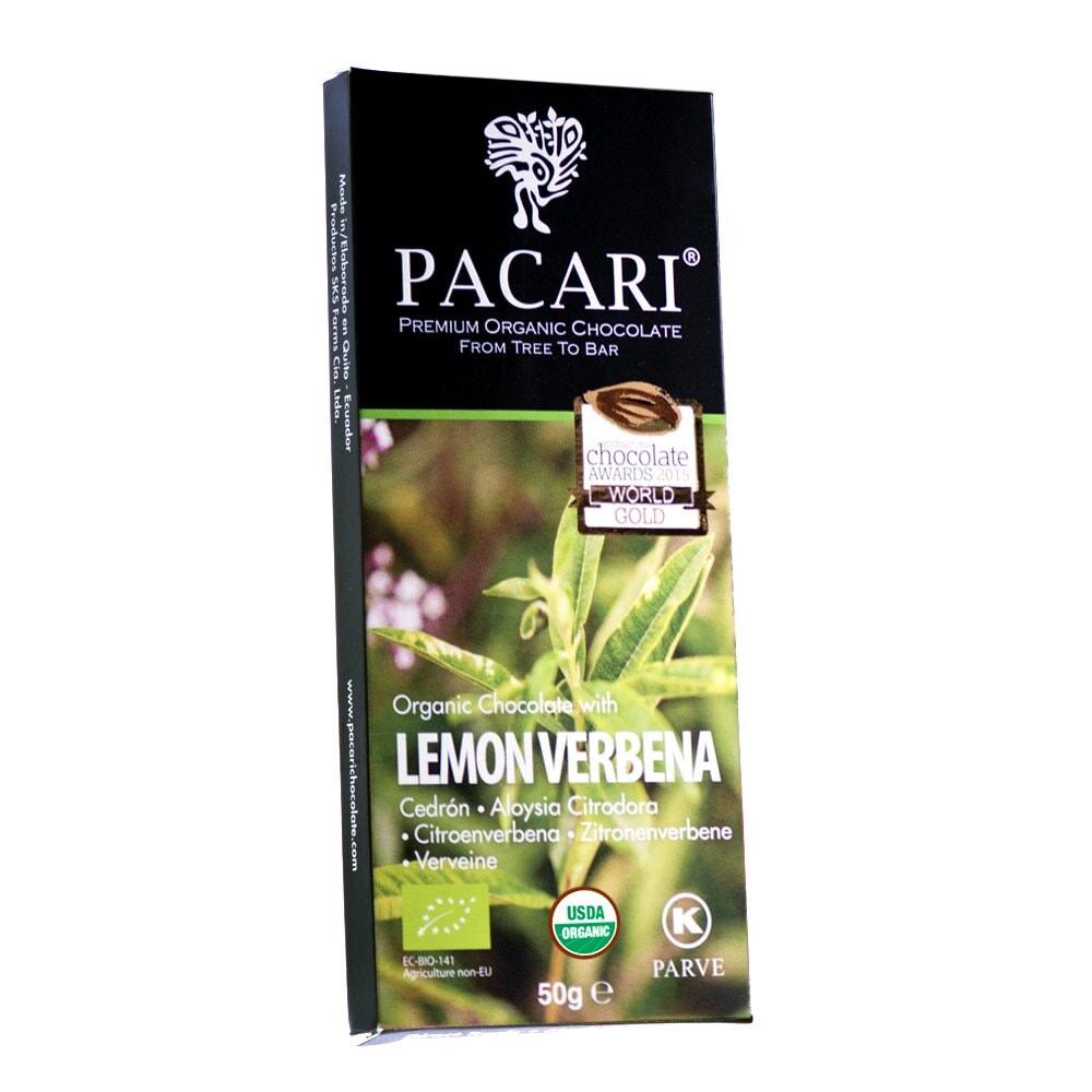 Lemon Verbena Organic Chocolate Bar Chocolate La Vie Bien Lemon Verbena Organic Chocolate Bar