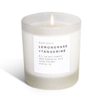 Lemongrass + Tangerine - Signature Candle Frosted Candles La Vie Bien Lemongrass + Tangerine - Signature Candle