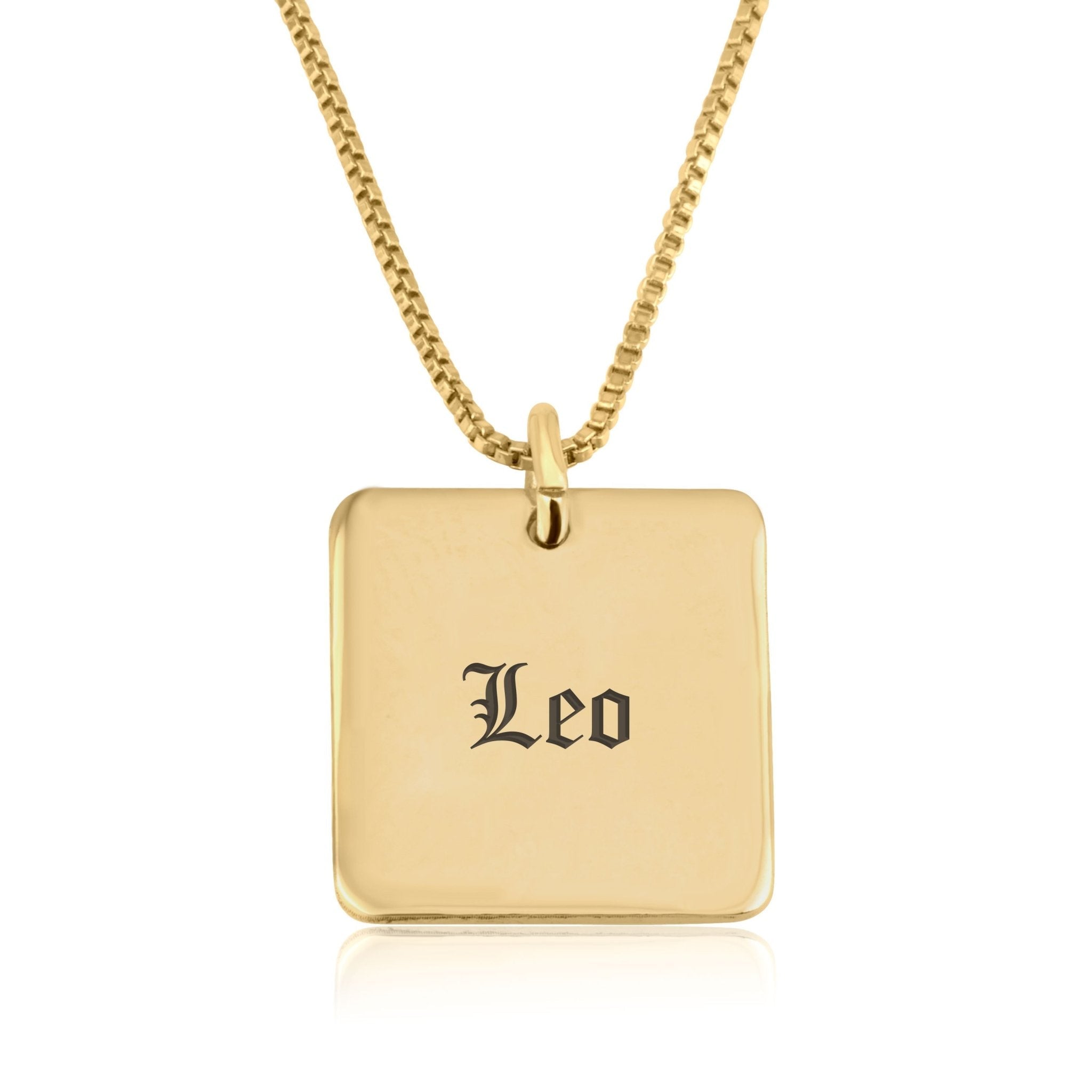Leo Charm Necklace La Vie Bien Leo Charm Necklace