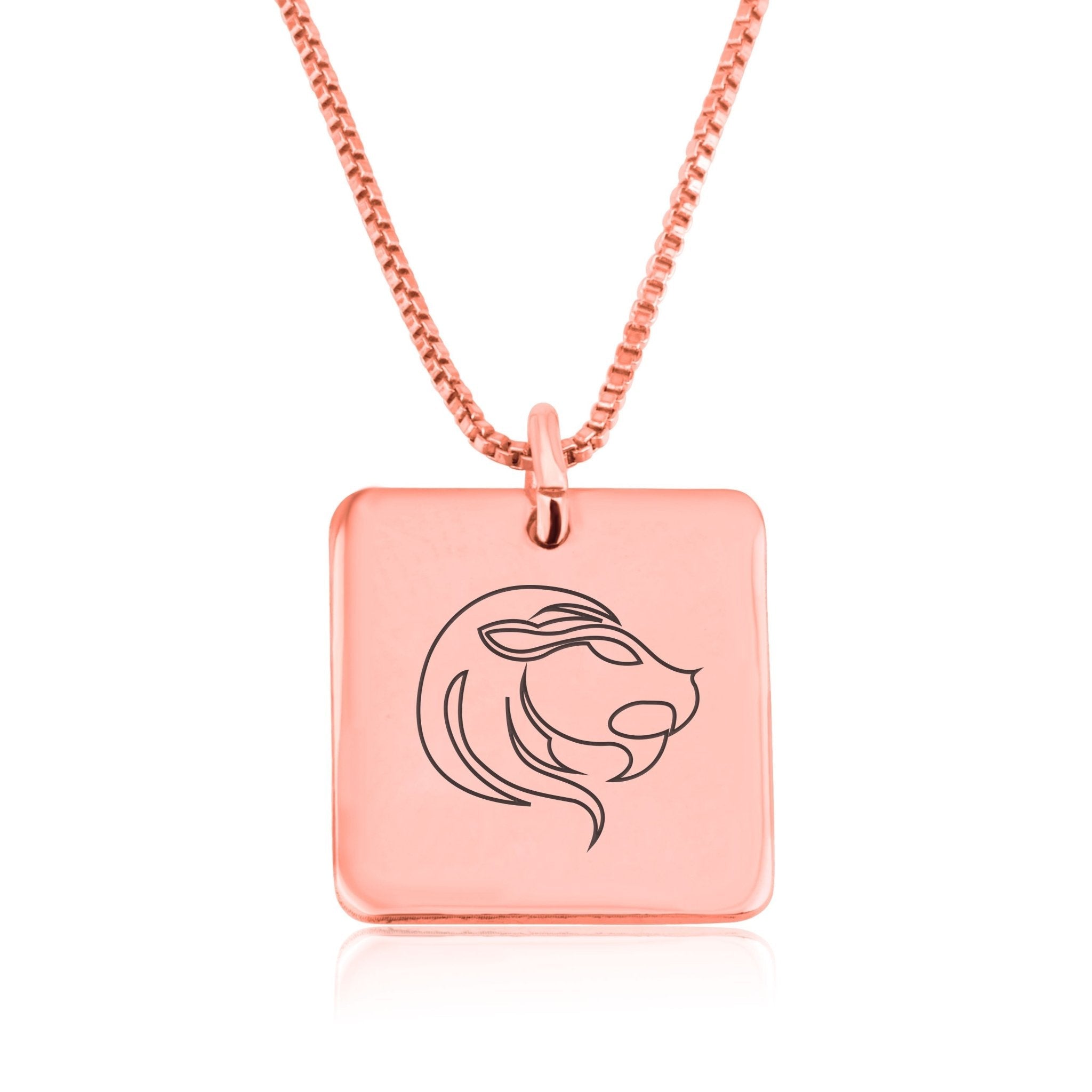 Leo Zodiac Necklace La Vie Bien Leo Zodiac Necklace