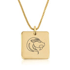 Leo Zodiac Necklace La Vie Bien Leo Zodiac Necklace