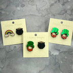 St. Patrick's Day Leprechaun Earrings