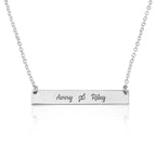 Lesbian Bar Necklace With Engraved Names La Vie Bien Lesbian Bar Necklace With Engraved Names