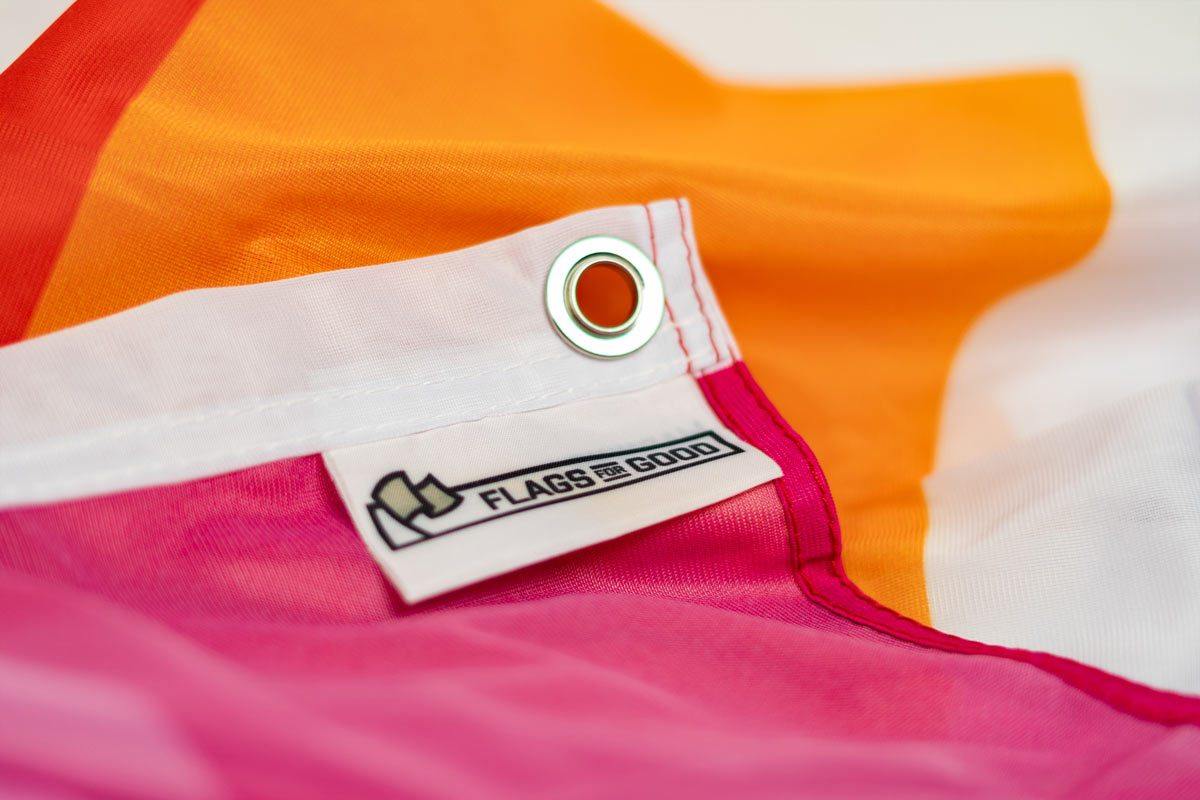 Lesbian Pride Flag Flag La Vie Bien Lesbian Pride Flag
