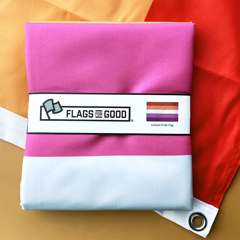Lesbian Pride Flag Flag La Vie Bien Lesbian Pride Flag