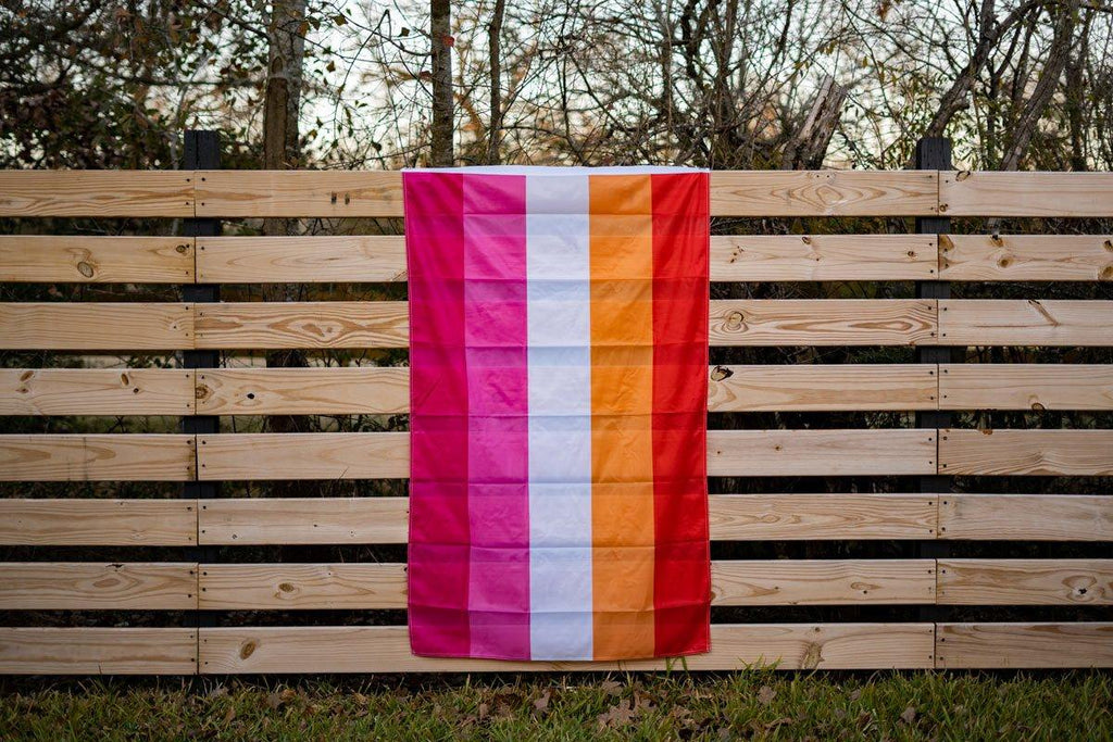 Lesbian Pride Flag Flag La Vie Bien Lesbian Pride Flag