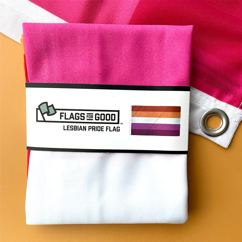 Lesbian Pride Flag Flag La Vie Bien Lesbian Pride Flag