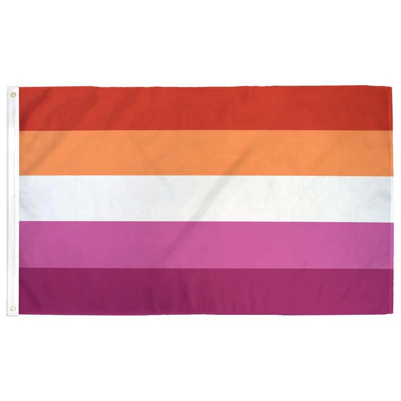 Lesbian Pride Flag Flag La Vie Bien Lesbian Pride Flag
