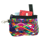 Leti Upcycled Huipil Coin Purse - Guatemala Bags La Vie Bien Leti Upcycled Huipil Coin Purse - Guatemala