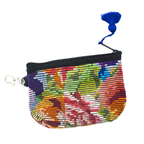 Leti Upcycled Huipil Coin Purse - Guatemala Bags La Vie Bien Leti Upcycled Huipil Coin Purse - Guatemala