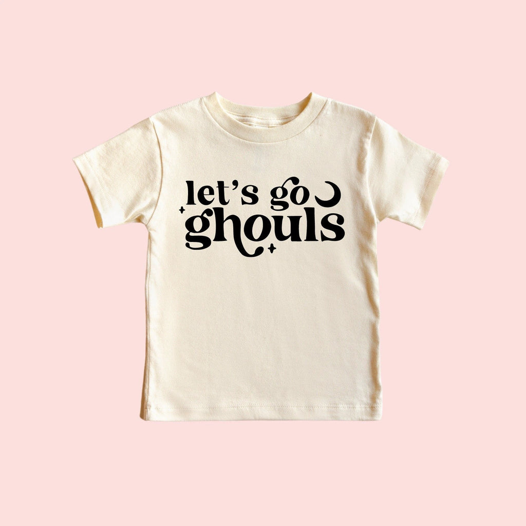 Let's go Ghouls toddler and youth tee shirt, Halloween collection by Benny and Ray Apparel