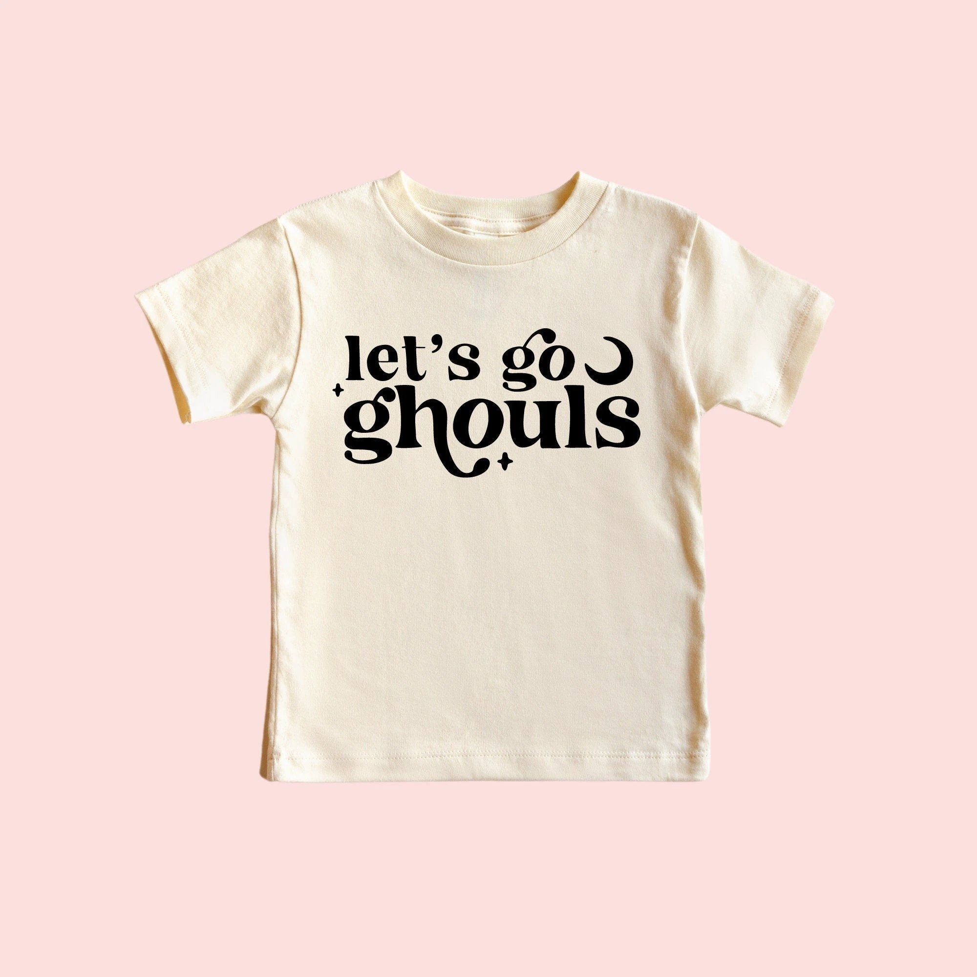 Let's go Ghouls toddler and youth tee shirt, Halloween collection by Benny and Ray Apparel
