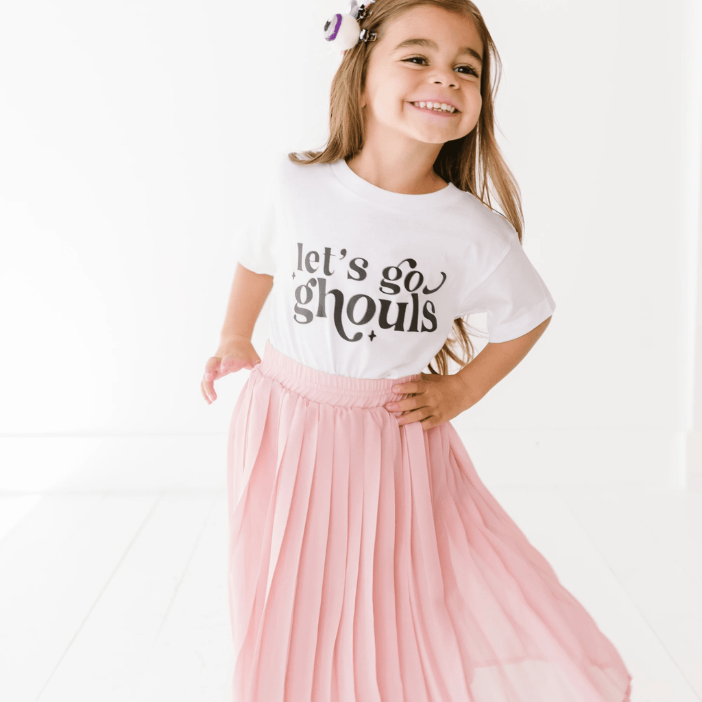 Let's go Ghouls toddler and youth tee shirt, Halloween collection by Benny and Ray Apparel