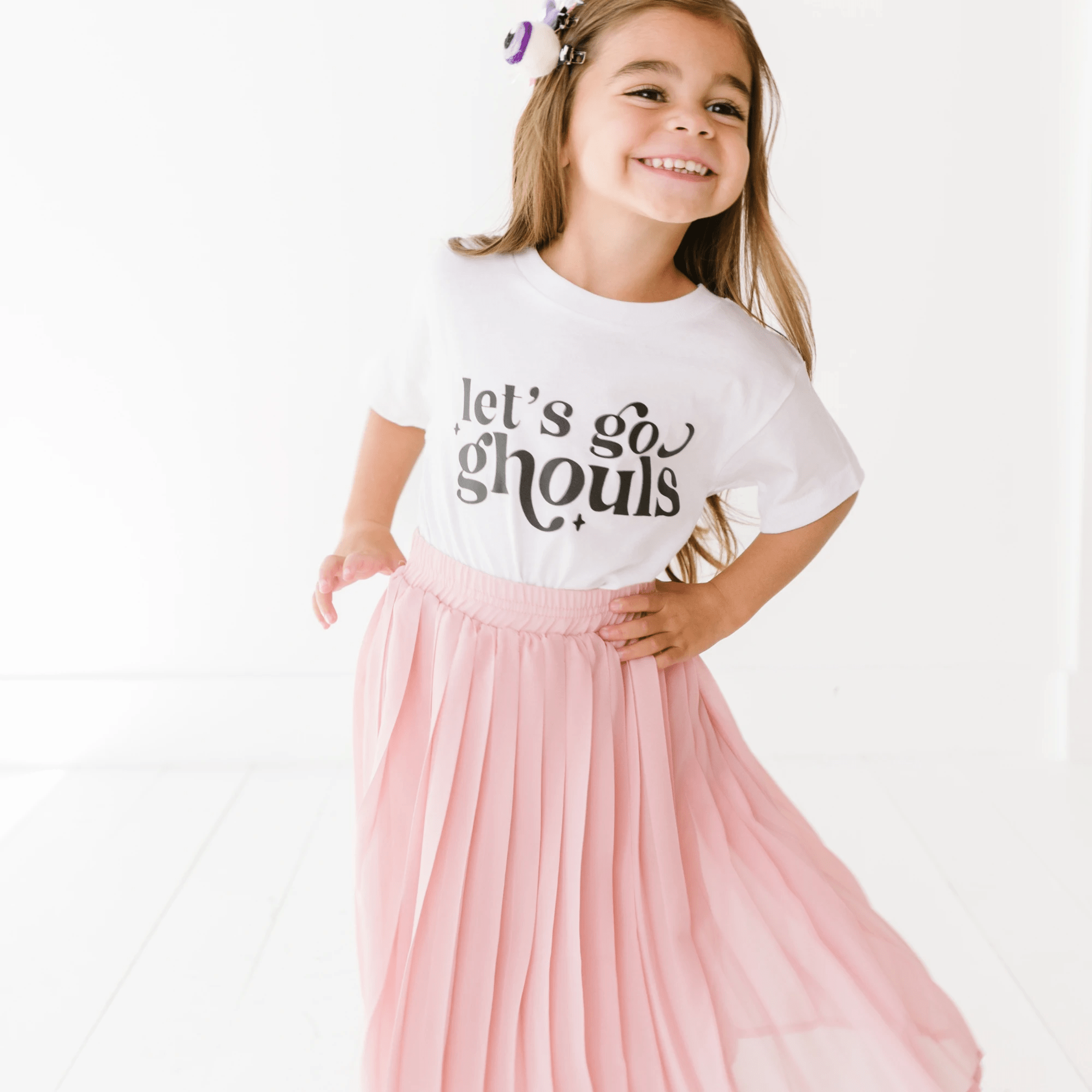 Let's go Ghouls toddler and youth tee shirt, Halloween collection by Benny and Ray Apparel