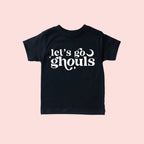 Let's go Ghouls toddler and youth tee shirt, Halloween collection by Benny and Ray Apparel