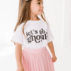 Let's go Ghouls toddler and youth tee shirt, Halloween collection by Benny and Ray Apparel