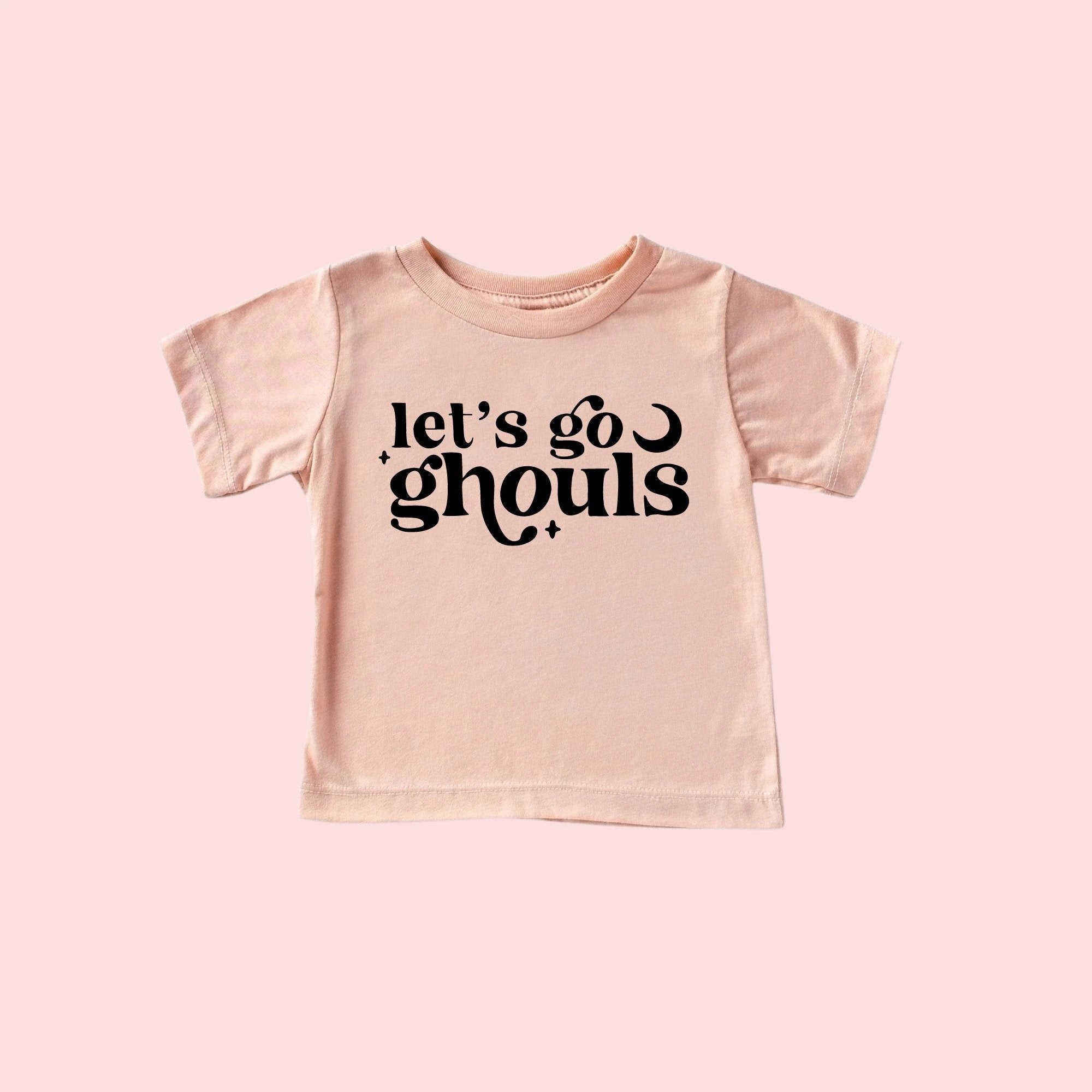 Let's go Ghouls toddler and youth tee shirt, Halloween collection by Benny and Ray Apparel