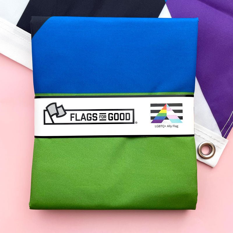 LGBTQ Ally Flag Flag La Vie Bien LGBTQ Ally Flag