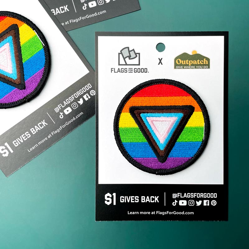 LGBTQ+ Safe Space Stick-On Patch Patch La Vie Bien LGBTQ+ Safe Space Stick-On Patch