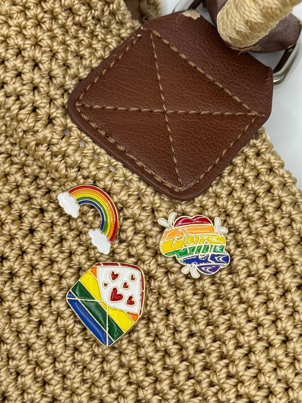LGBTQIA+ Pride Metal Enamel Pins (Set of 3) by Why Begin