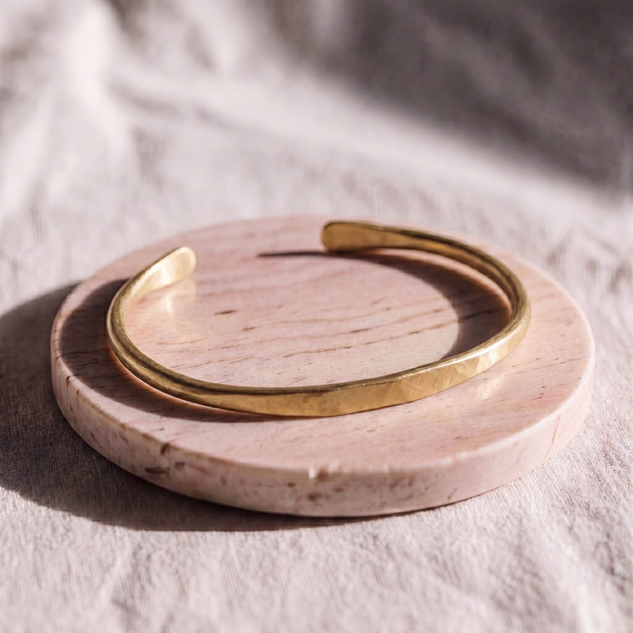 Lia Adjustable Brass Open Cuff Bracelet Bracelets La Vie Bien Lia Adjustable Brass Open Cuff Bracelet