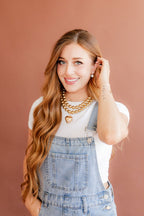 Libby Drop Statement Earrings - 2 Pearl