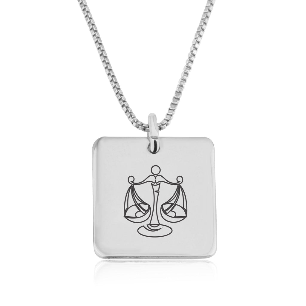 Libra Zodiac Necklace La Vie Bien Libra Zodiac Necklace