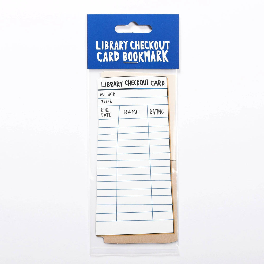 Library Card Bookmark (it's die cut!) by Tia Chucha's Centro Cultural & Bookstore