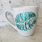 Life begins after Chai Mug by Modern Desi