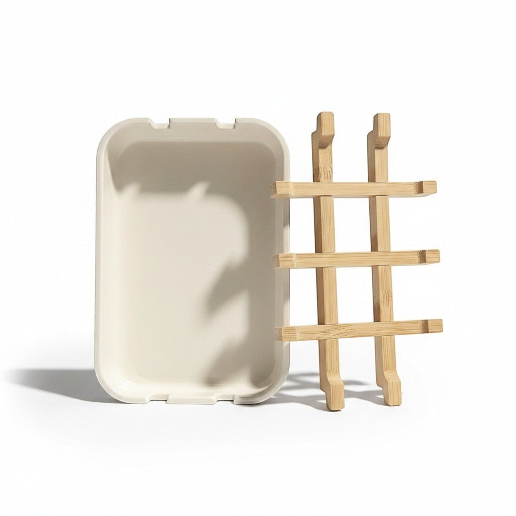 Lifted Soap Dish - Plastic-Free Kitchen Tools & Utensils La Vie Bien Lifted Soap Dish - Plastic-Free