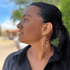 Light as a Feather earrings by Alegria Accessories Inc