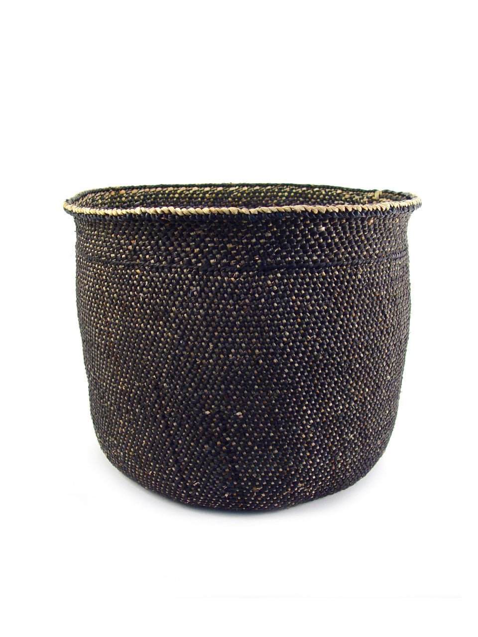Light Black Iringa Baskets La Vie Bien Light Black Iringa Baskets