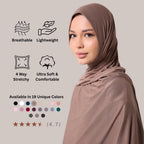 Lightweight Jersey Hijabs La Vie Bien Lightweight Jersey Hijabs