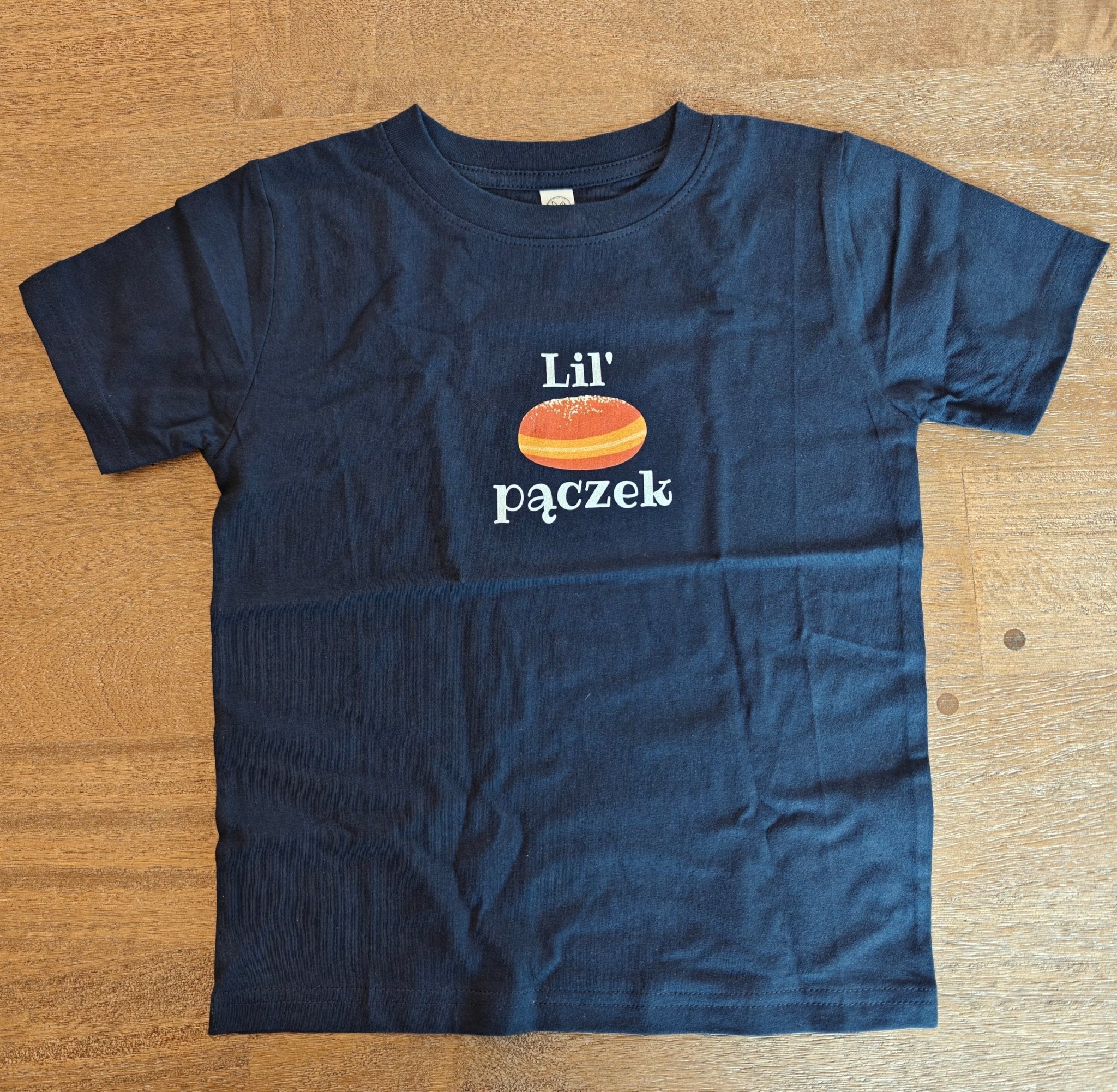 Lil' pączek Toddler jersey t-shirt, cute Polish fat Tuesday kids tee T-shirt La Vie Bien Lil' pączek Toddler jersey t-shirt, cute Polish fat Tuesday kids tee