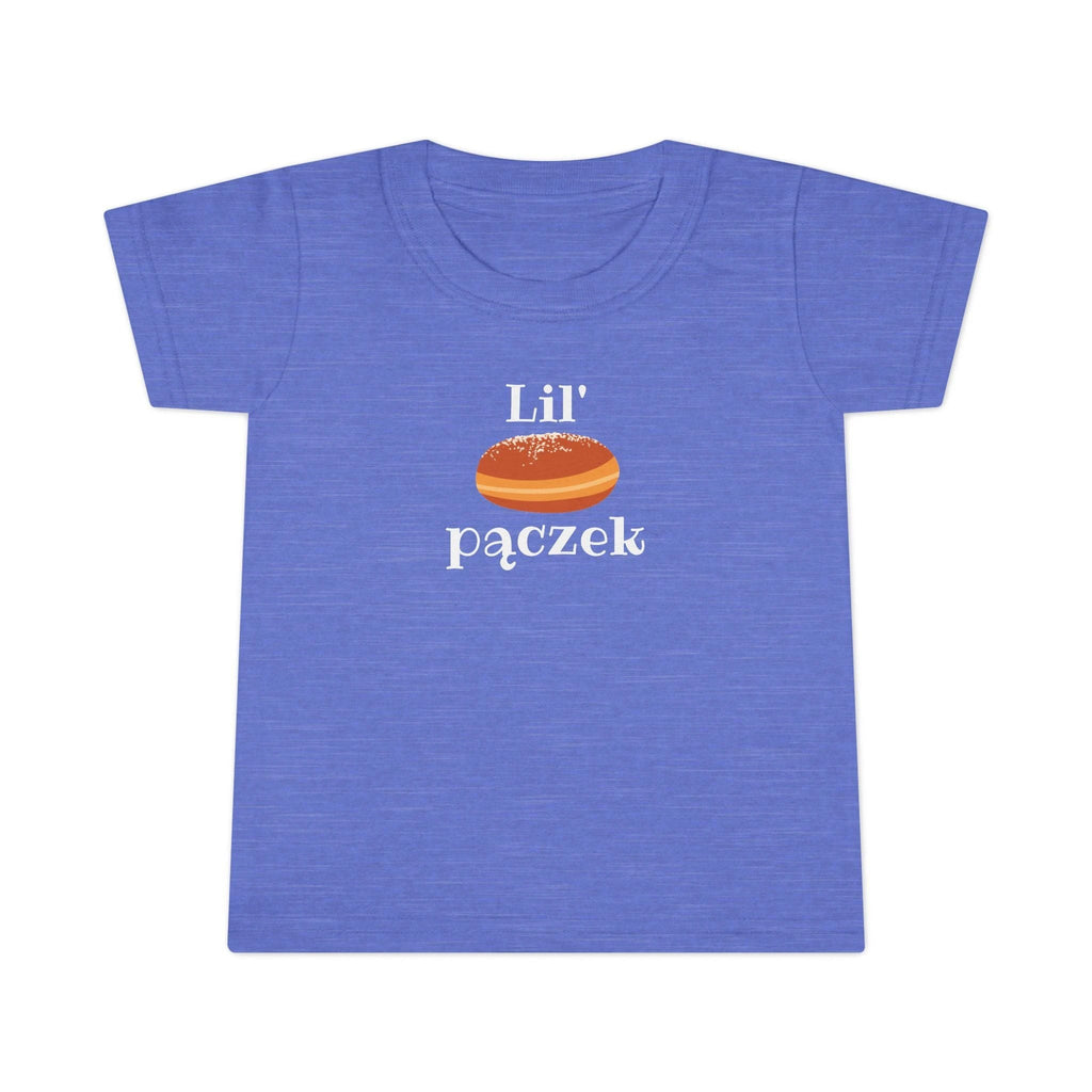 Lil' pączek Toddler T-shirt, cute Polish paczki tee