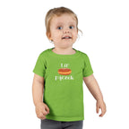 Lil' pączek Toddler T-shirt, cute Polish paczki tee