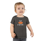 Lil' pączek Toddler T-shirt, cute Polish paczki tee