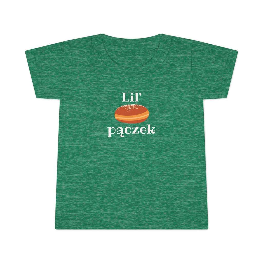 Lil' pączek Toddler T-shirt, cute Polish paczki tee