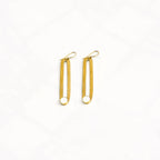 Lila Crosby Drop Hoops Earring Earrings La Vie Bien Lila Crosby Drop Hoops Earring
