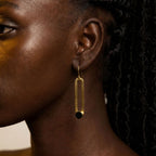 Lila Crosby Drop Hoops Earring Earrings La Vie Bien Lila Crosby Drop Hoops Earring